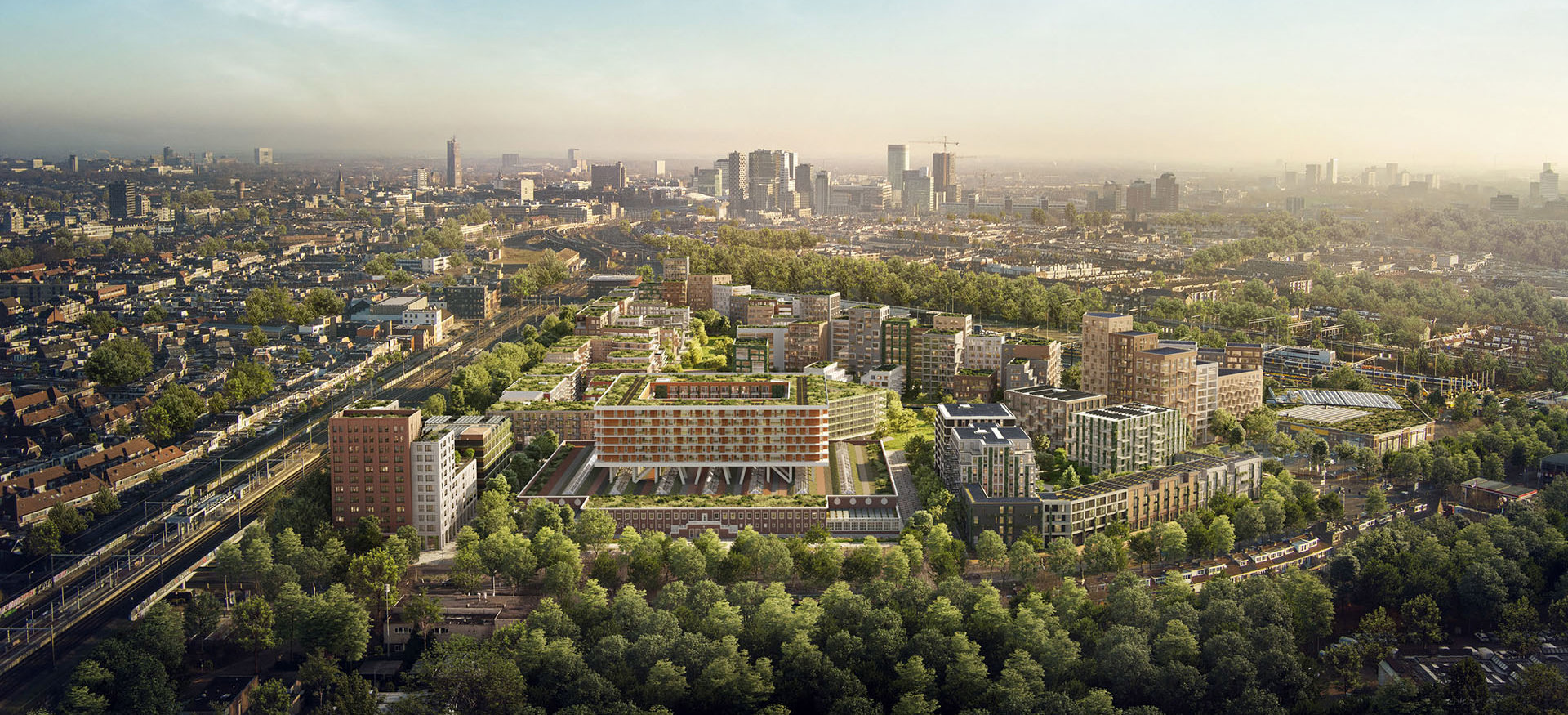 Totaalbeeld Cartesius Utrecht Artist Impression